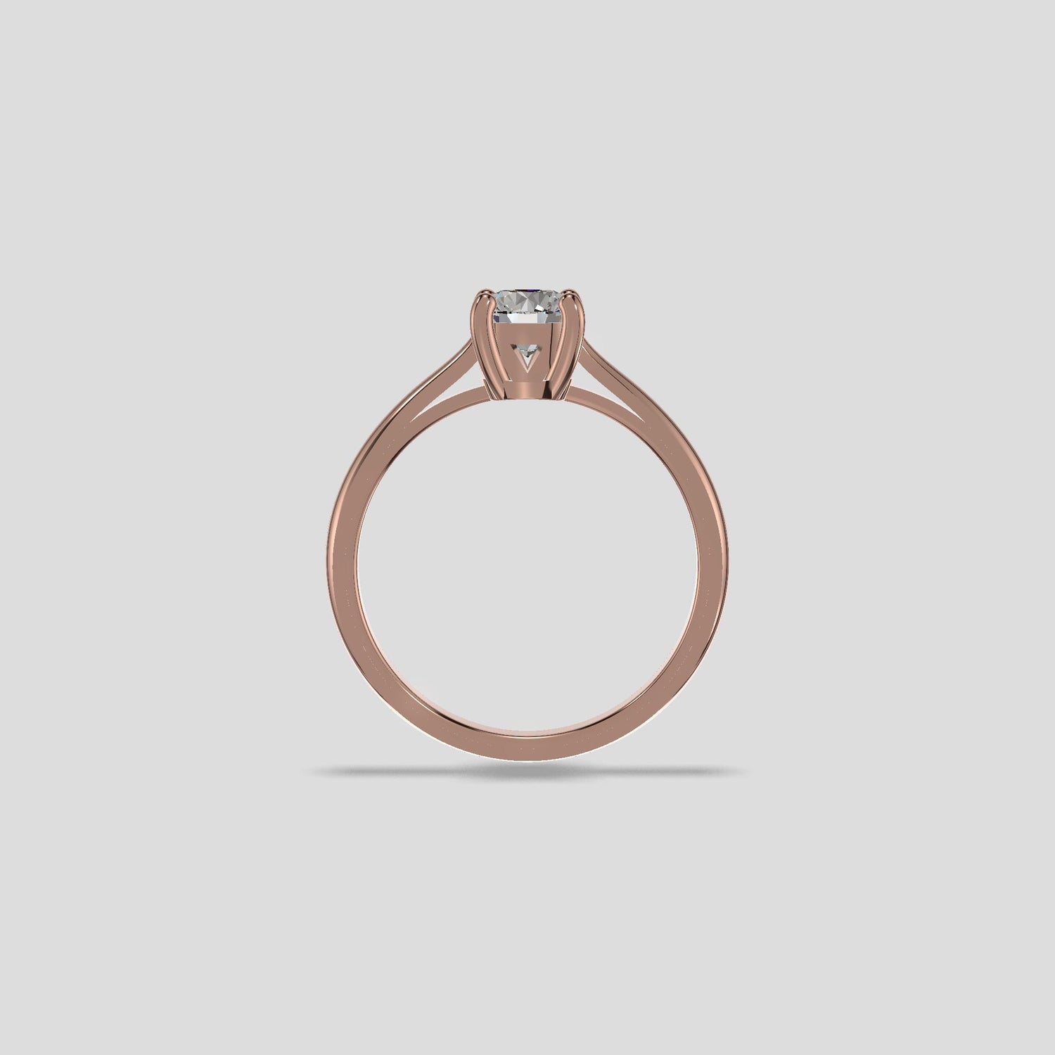 Aurora Classic Solitaire Ring