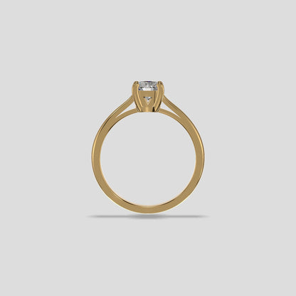 Aurora Classic Solitaire Ring