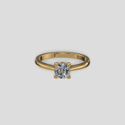 Aurora Classic Solitaire Ring