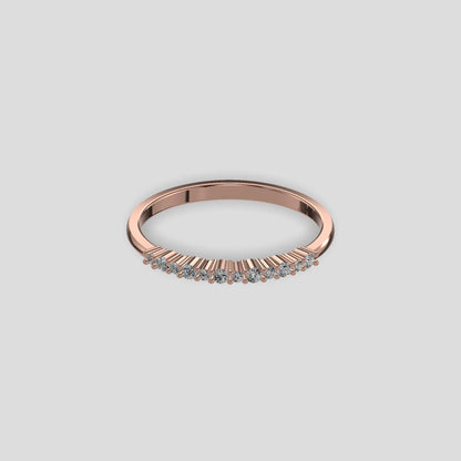 Elysia Diamond Band Ring