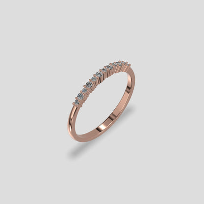 Elysia Diamond Band Ring