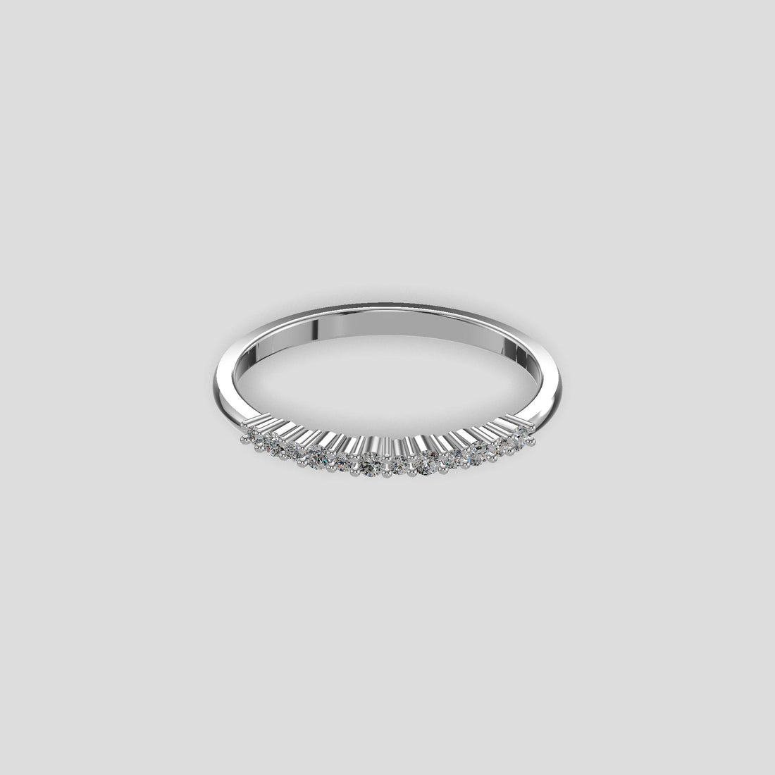 Elysia Diamond Band Ring Platinum