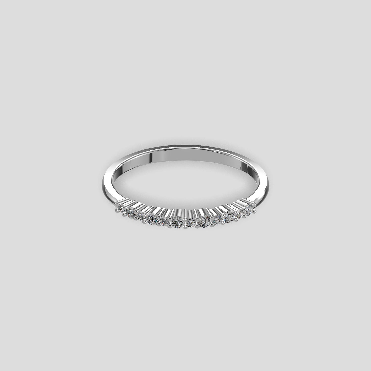 Elysia Diamond Band Ring Platinum
