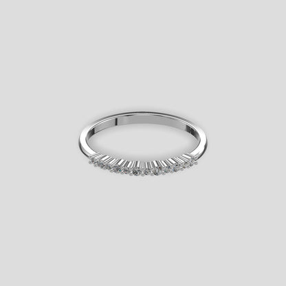 Elysia Diamond Band Ring Platinum