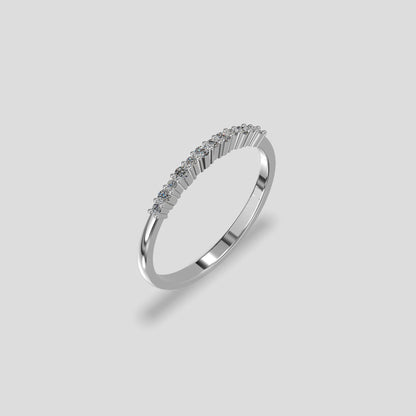 Elysia Diamond Band Ring Platinum