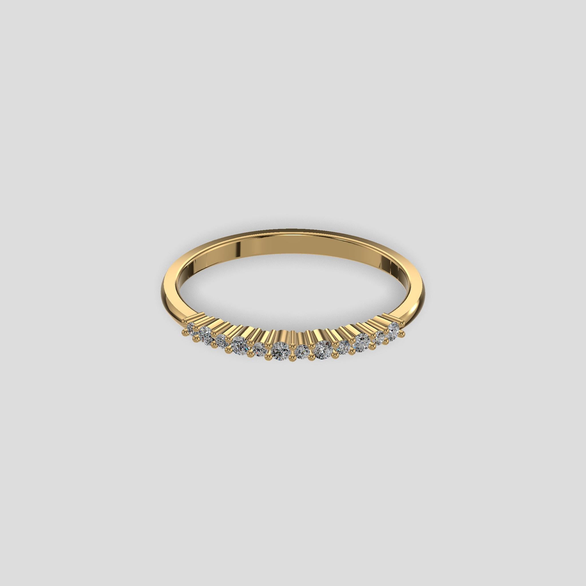 Elysia Diamond Band Ring