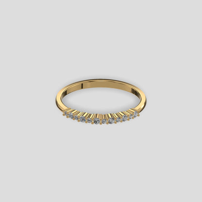 Elysia Diamond Band Ring