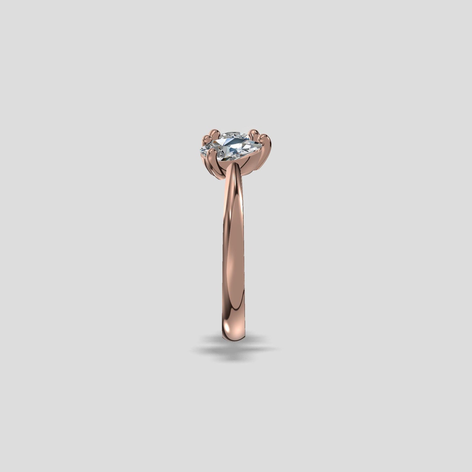 Duet Harmony Diamond Ring