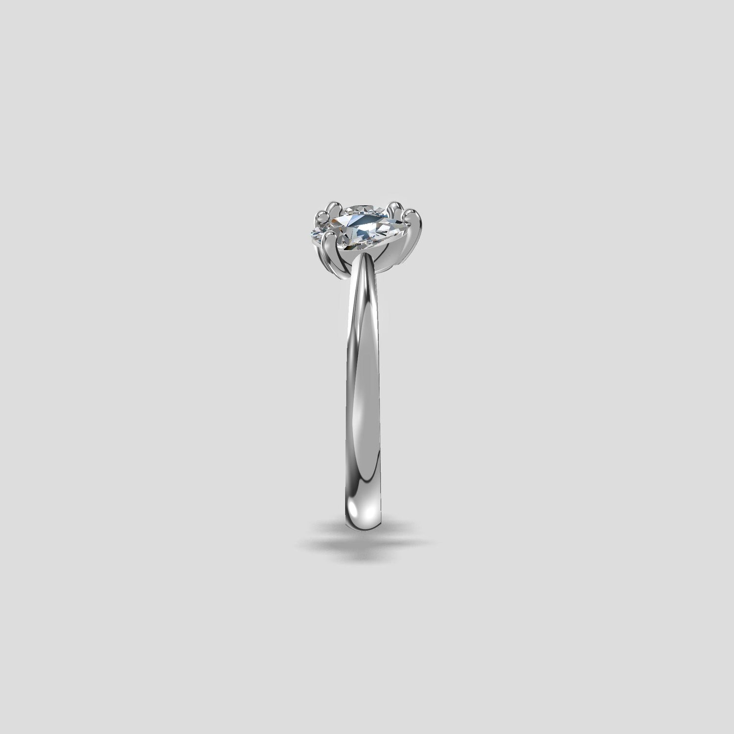 Duet Harmony Diamond Ring
