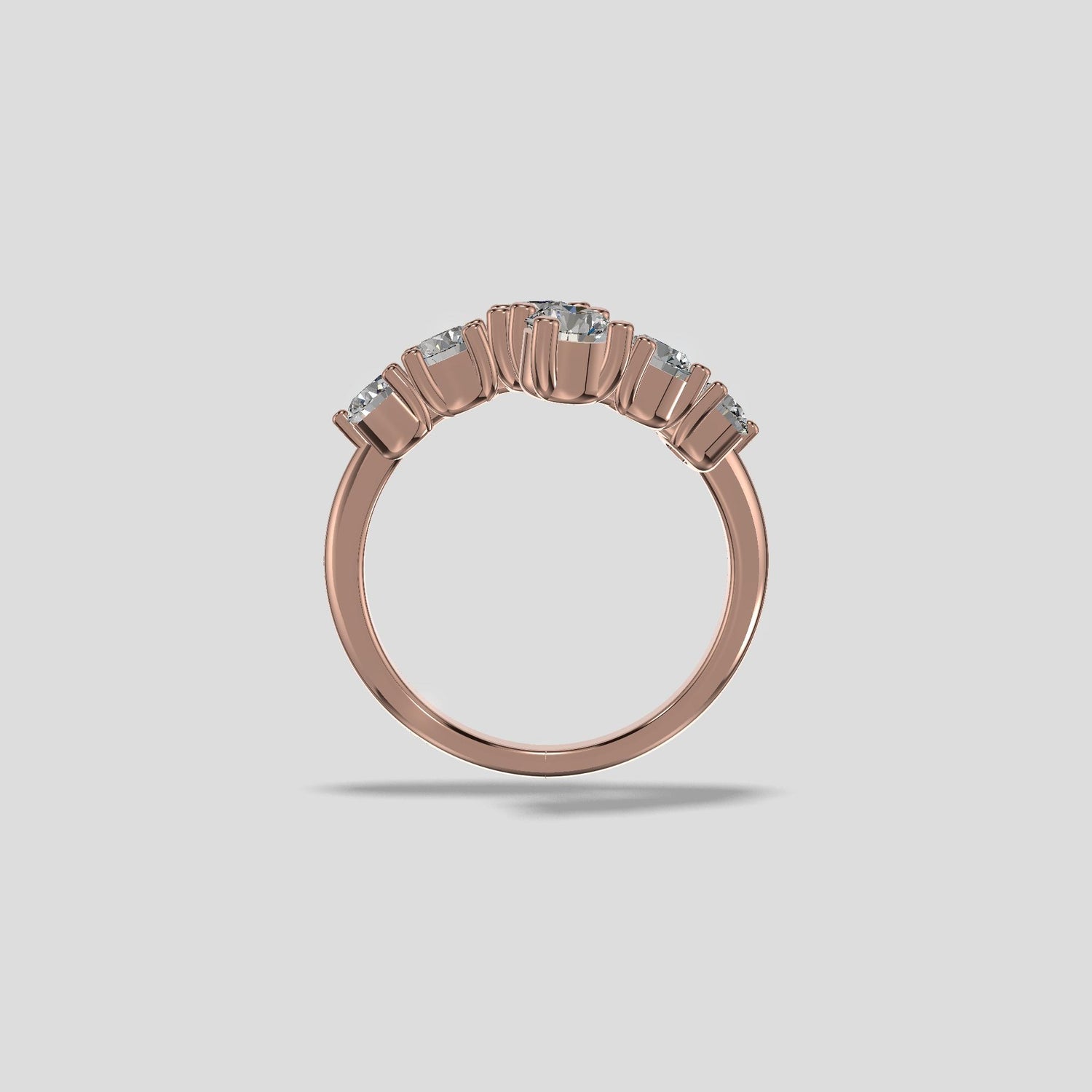 Aurora Cluster Diamond Ring