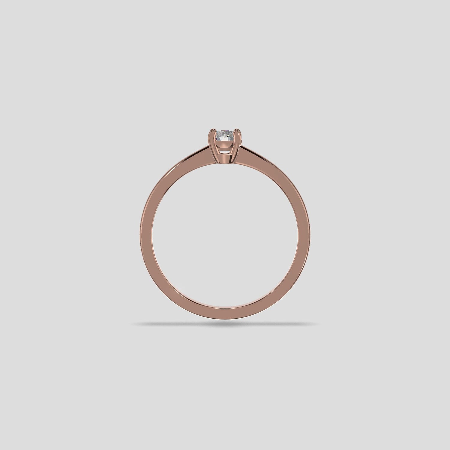 Eterna Solitaire Diamond Ring