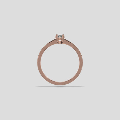 Eterna Solitaire Diamond Ring