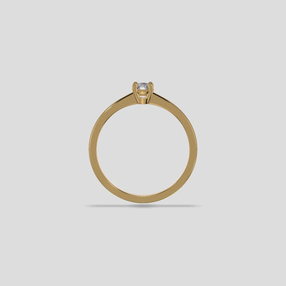 Eterna Solitaire Diamond Ring