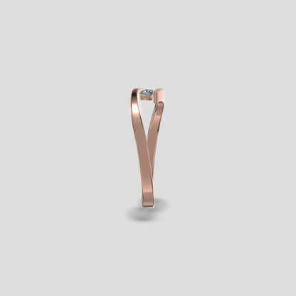 Graceful Embrace Diamond Ring