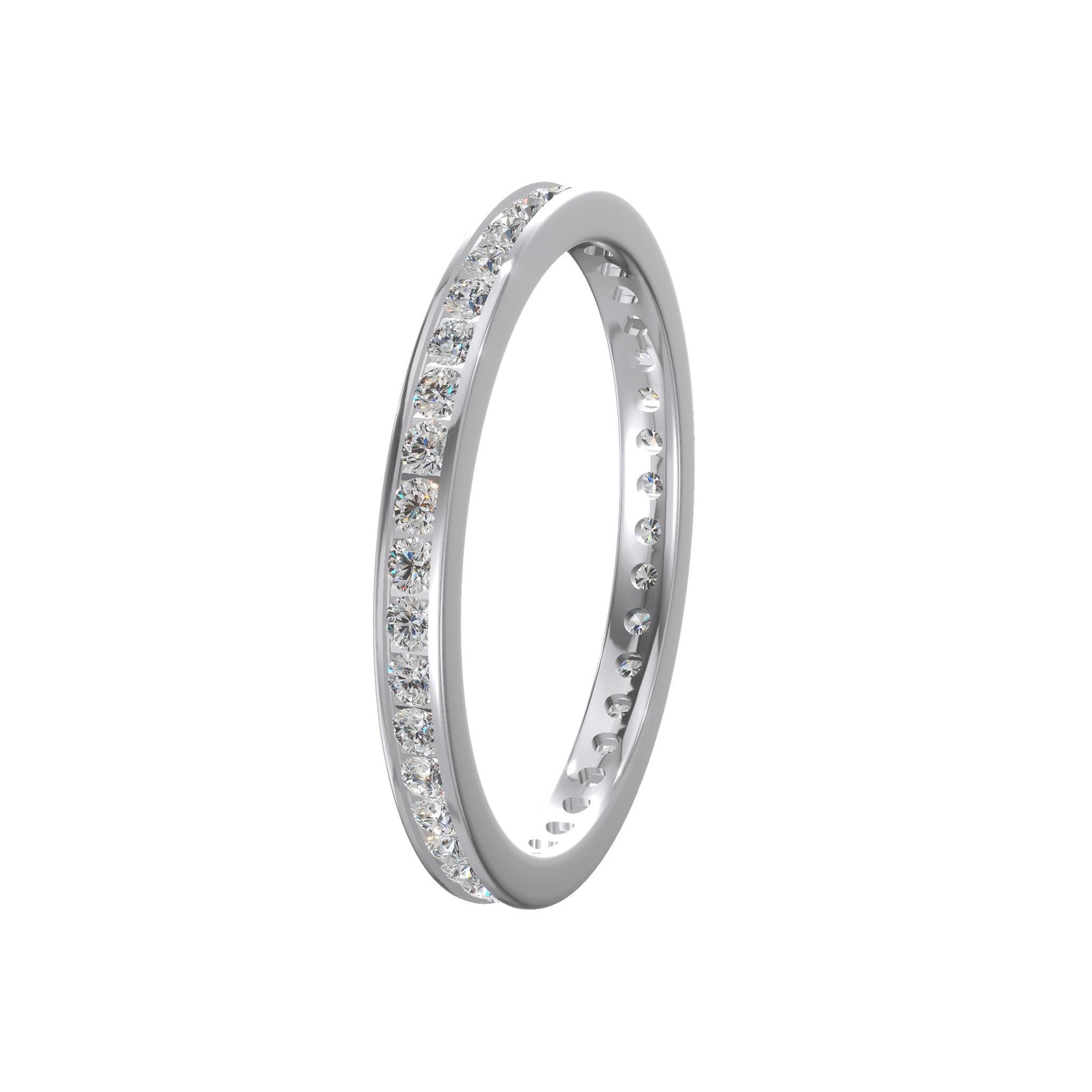 Elegant Eternity Diamond Band Platinum