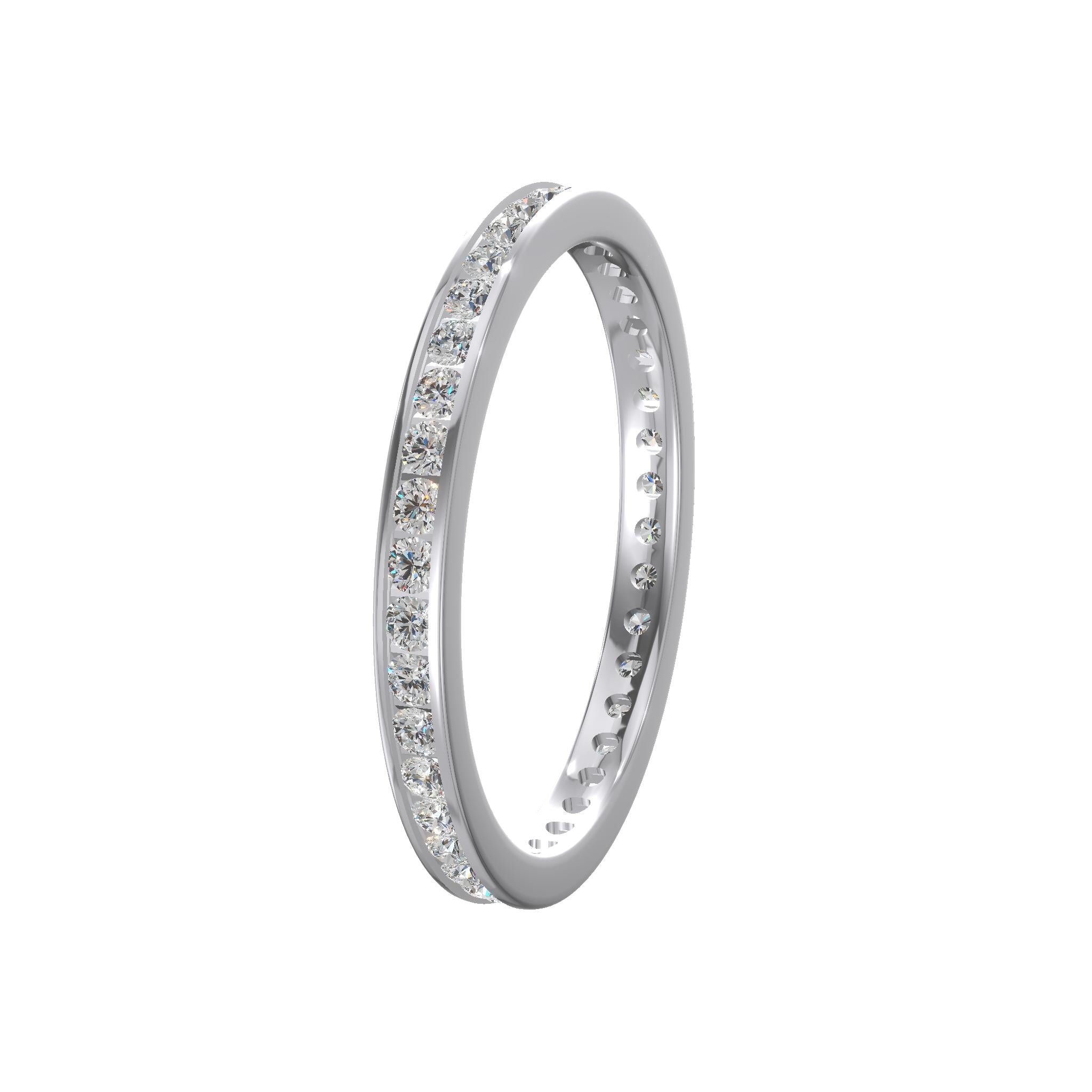 Elegant Eternity Diamond Band Platinum