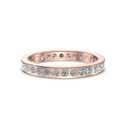 Eternal Radiance Diamond Band Gold
