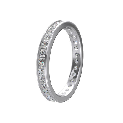 Eternal Radiance Diamond Band Platinum