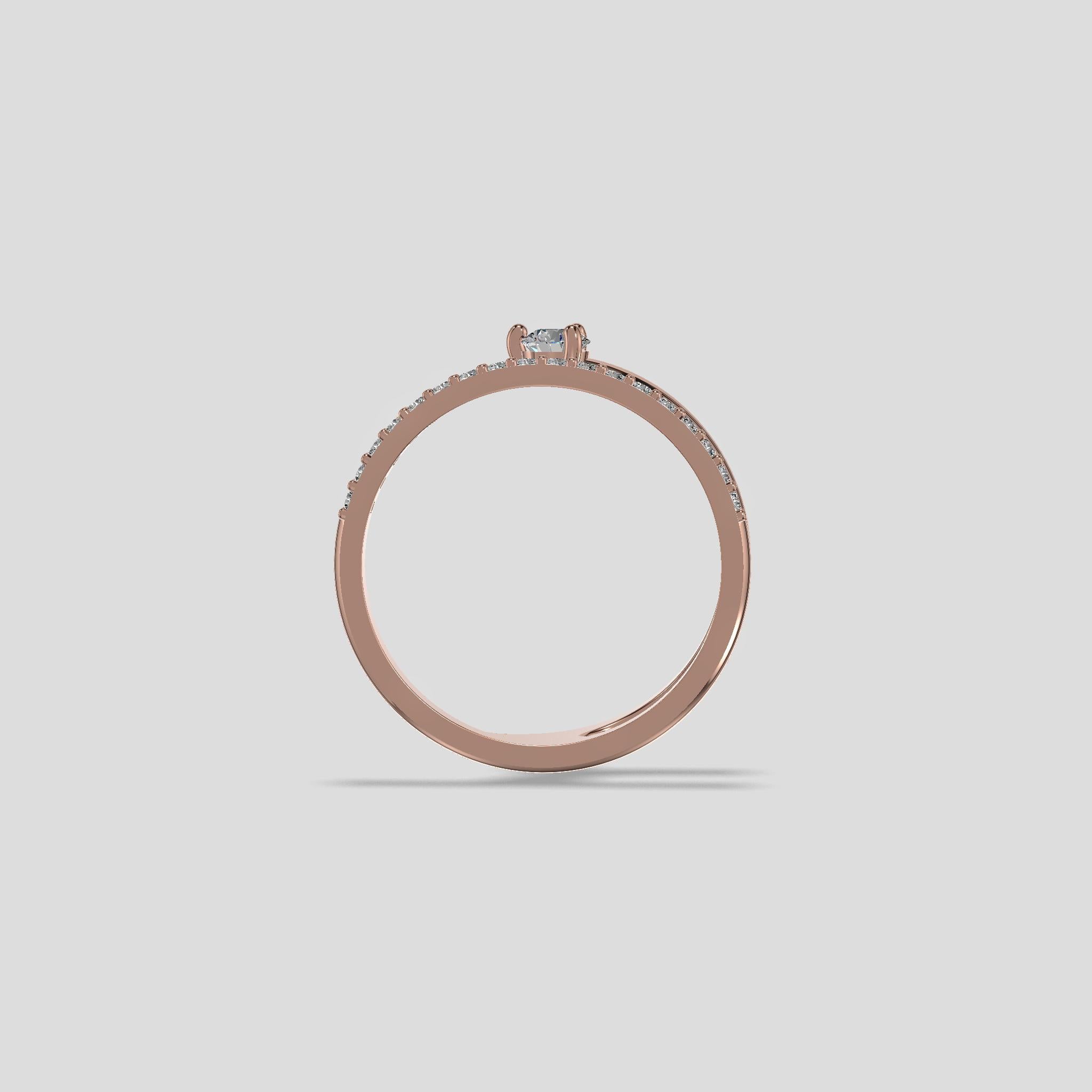 Celeste Crown Diamond Ring