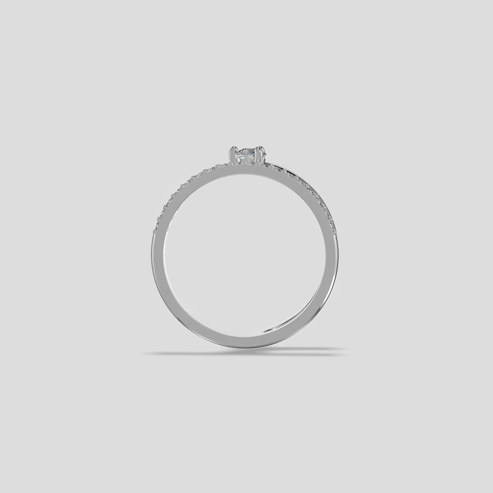 Celeste Crown Diamond Ring