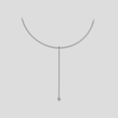 GraceLine Drop Necklace Gold