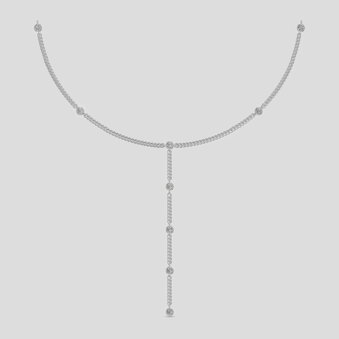 Celestial Grace Necklace Silver