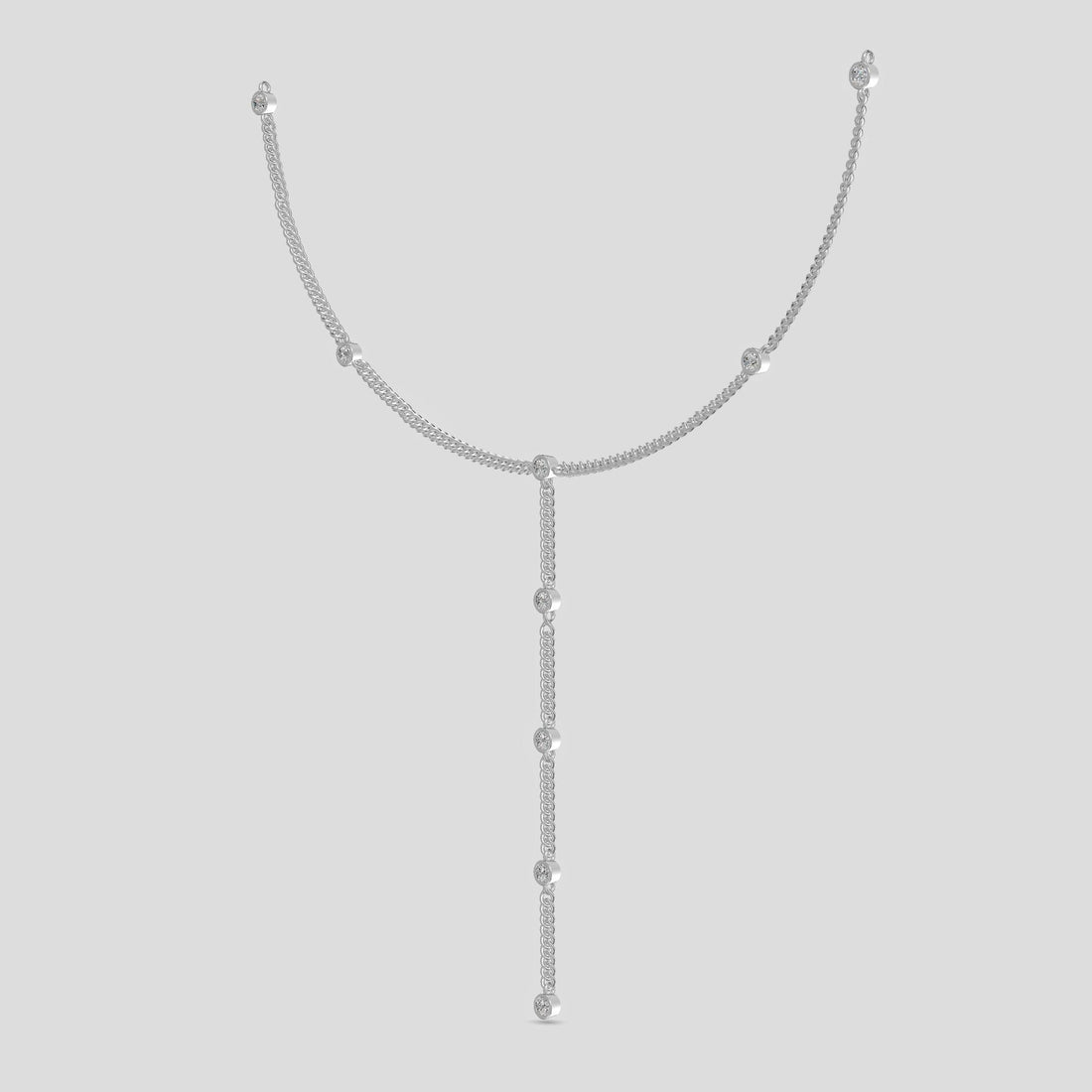 Celestial Grace Necklace Silver