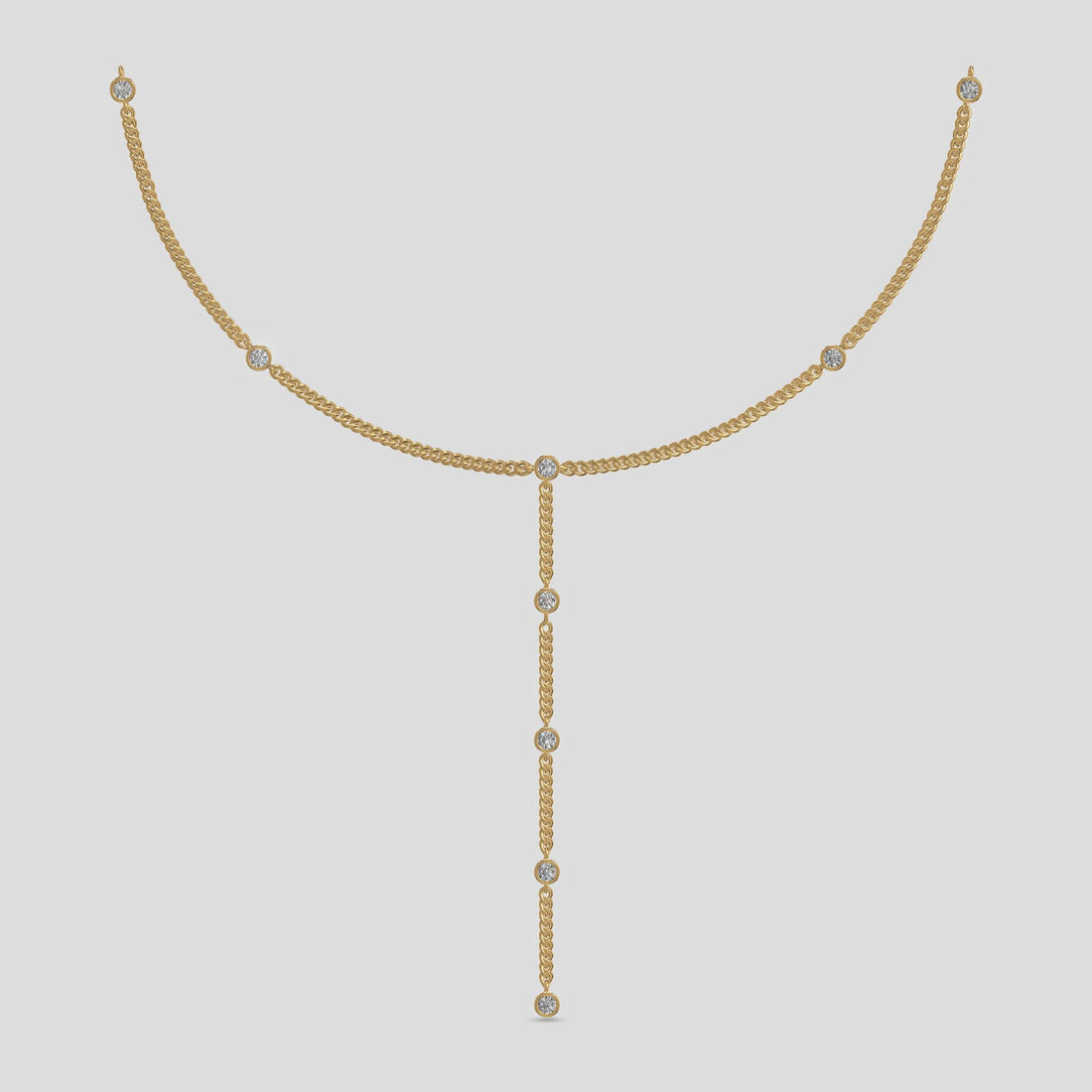 Celestial Grace Necklace Gold