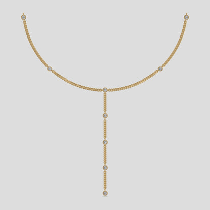 Celestial Grace Necklace Gold