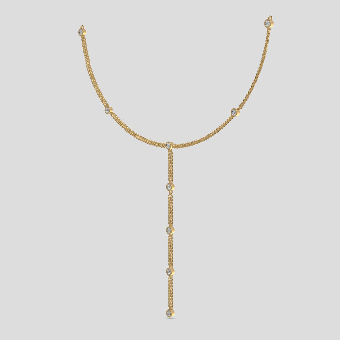 Celestial Grace Necklace Gold