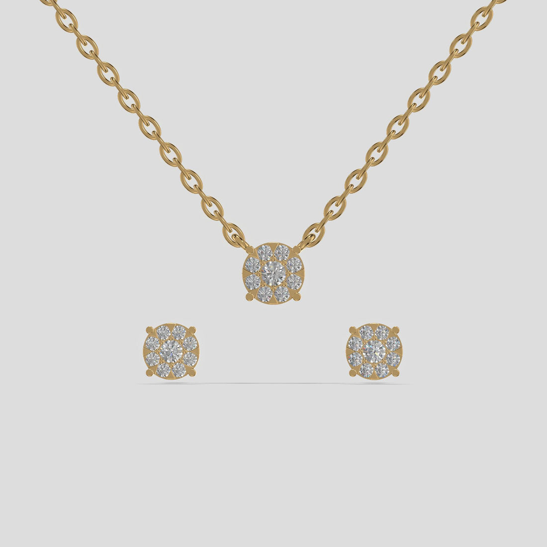 Petal Halo Blossom Trio Set