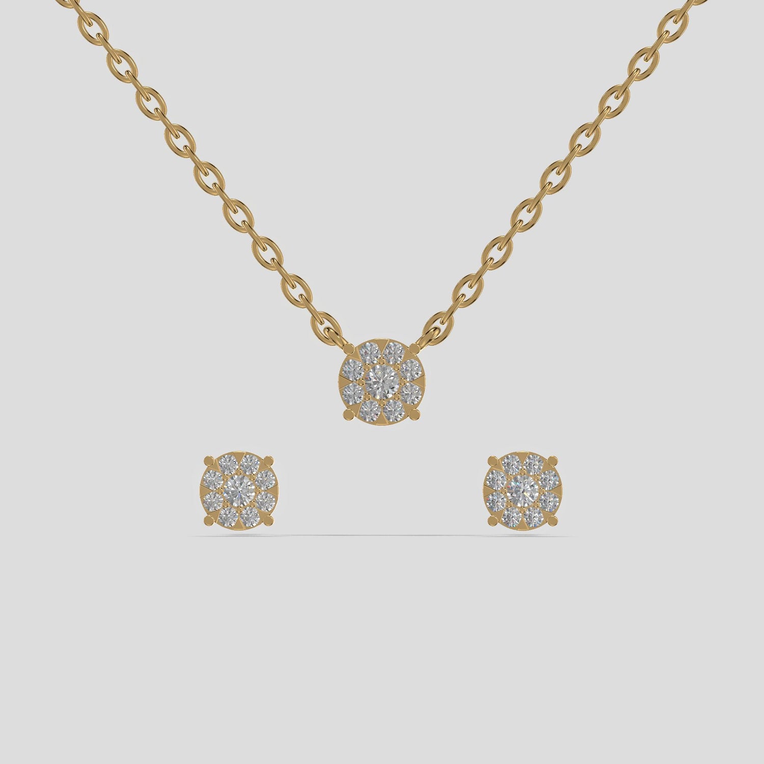 Petal Halo Blossom Trio Set