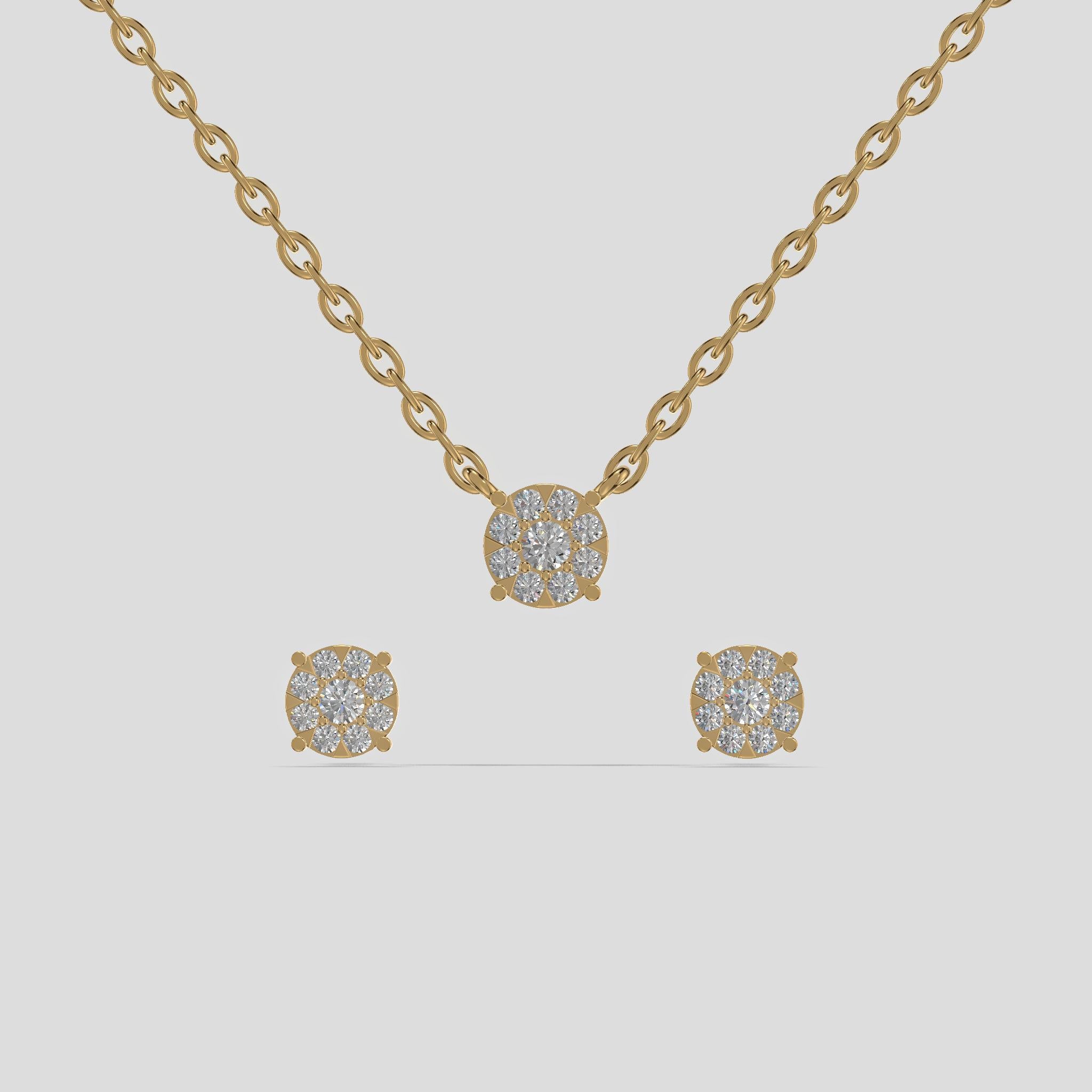 Petal Halo Blossom Trio Set