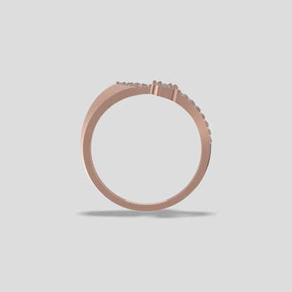 Divine Bloom Diamond Ring Gold