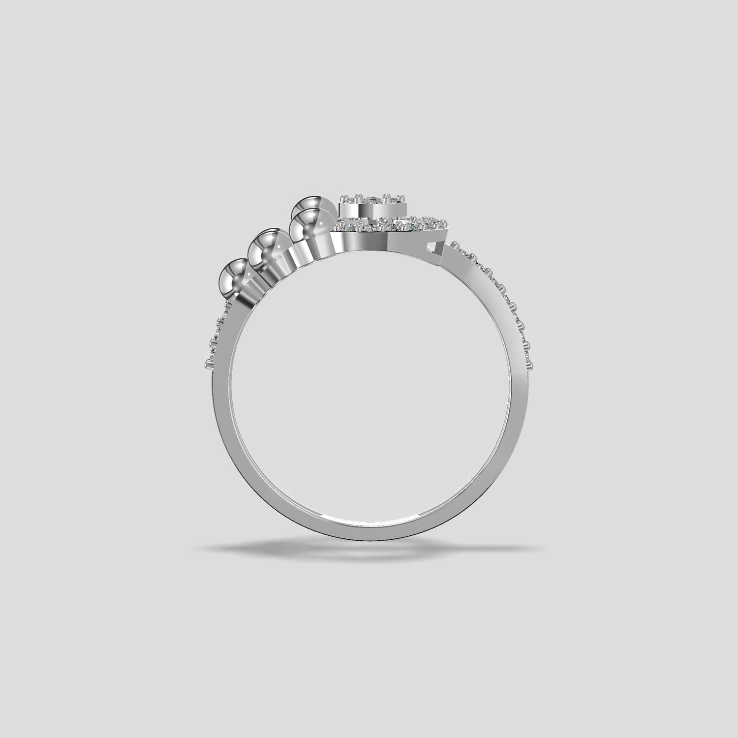 Aurelia Orbit Diamond Ring Gold