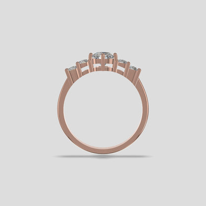 Celeste Harmony Diamond Ring Gold