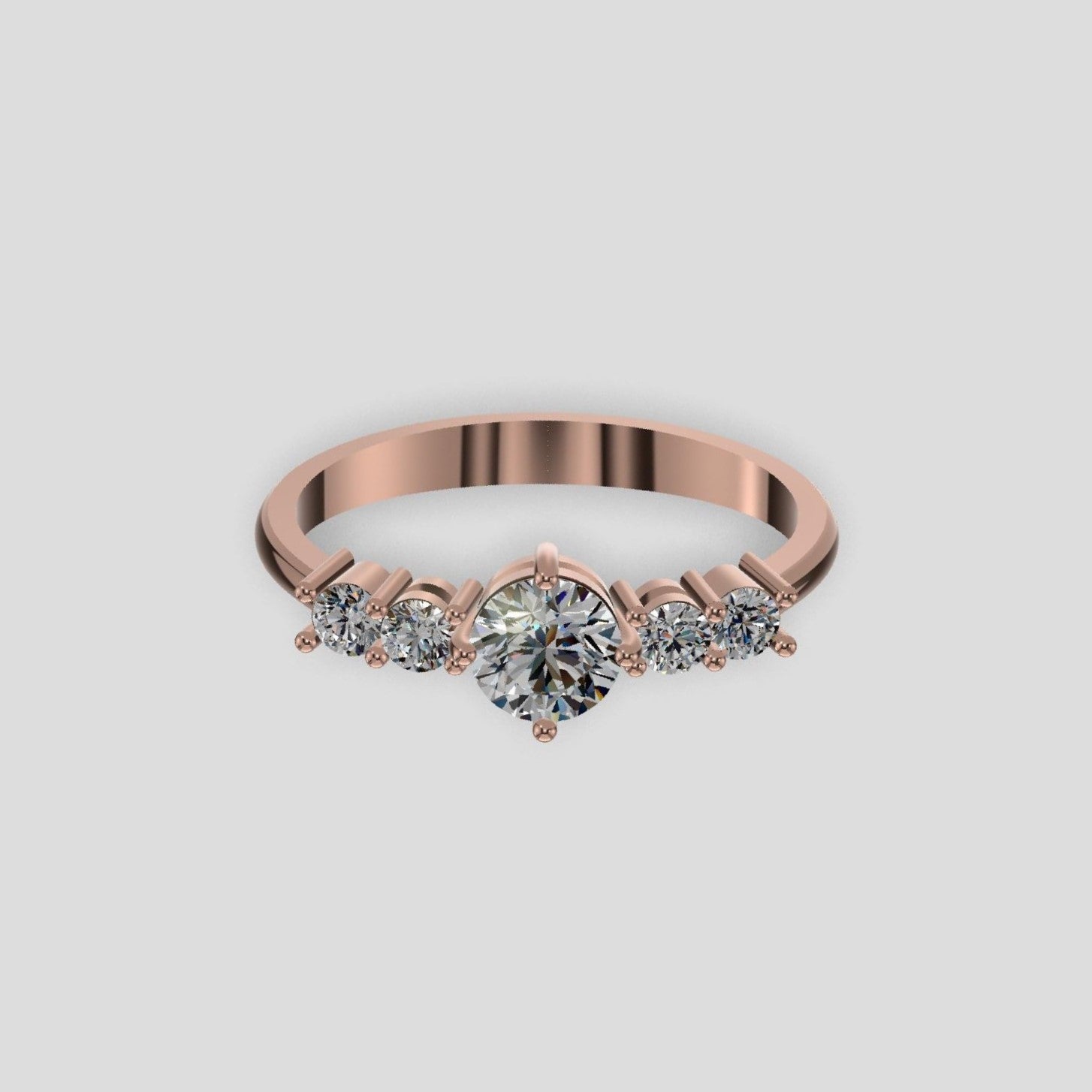 Celeste Harmony Diamond Ring Gold