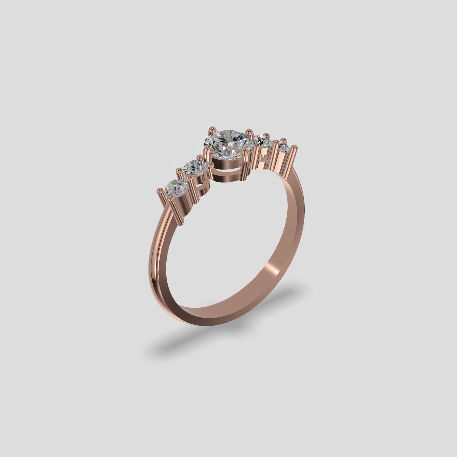 Celeste Harmony Diamond Ring Gold