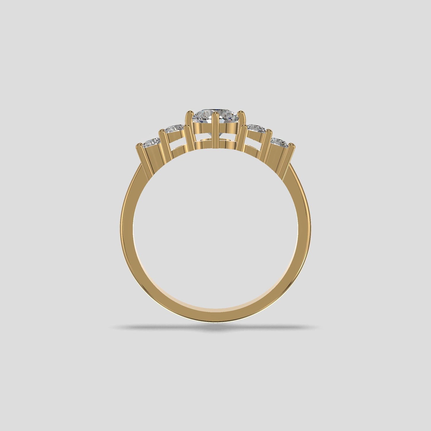 Celeste Harmony Diamond Ring Gold