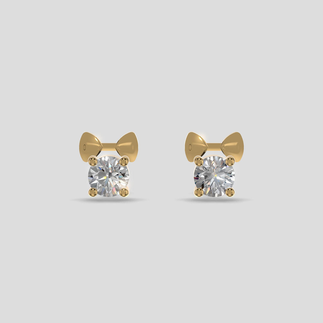 Studs With Bow AT Gold