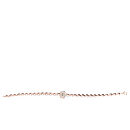 Regalia Baguette Diamond Bracelet Gold