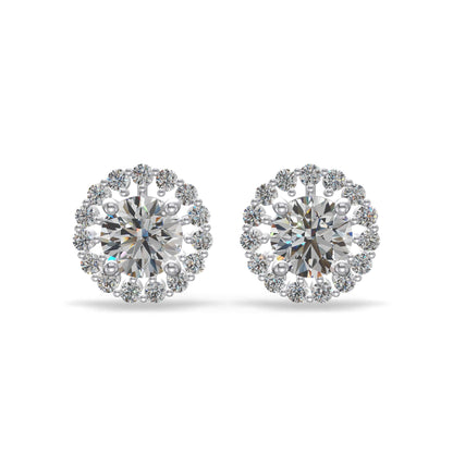 Celestia Bloom Stud Earrings Gold