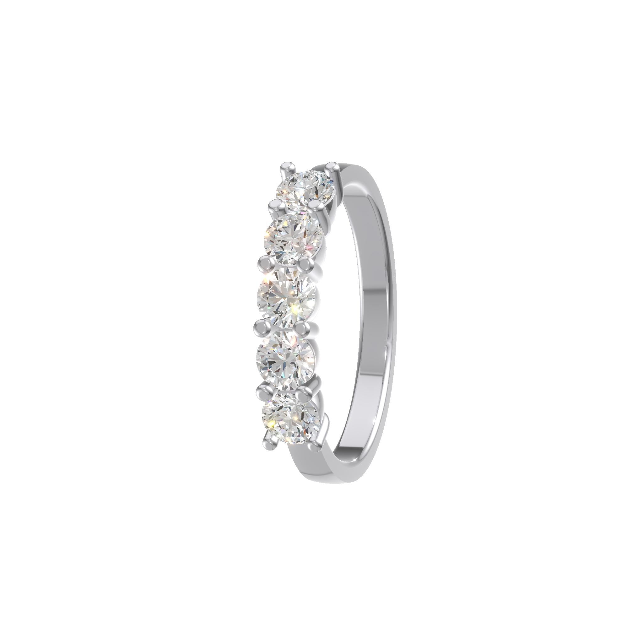 Celestia Quintet Diamond Band Platinum