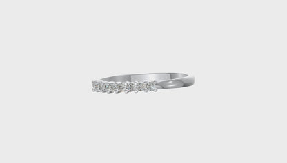 Eternal Grace Diamond Band Silver