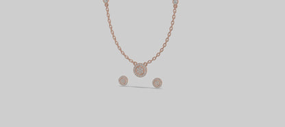 Elysian Harmony Trifecta Necklace Gold