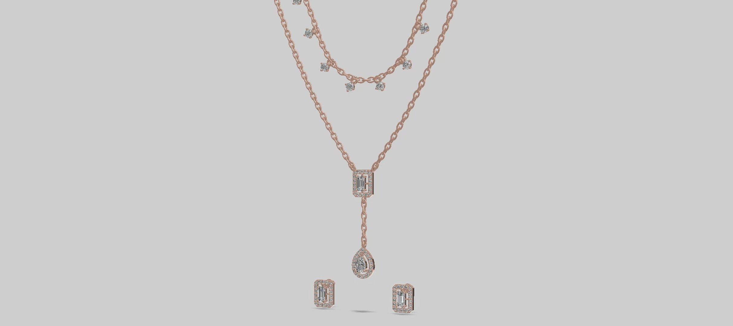 Cascade Duo Necklace