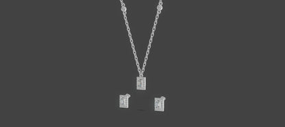Tri-Node Architectural Chain Set Platinum