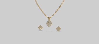 Aurora Sparkle Pendant Set