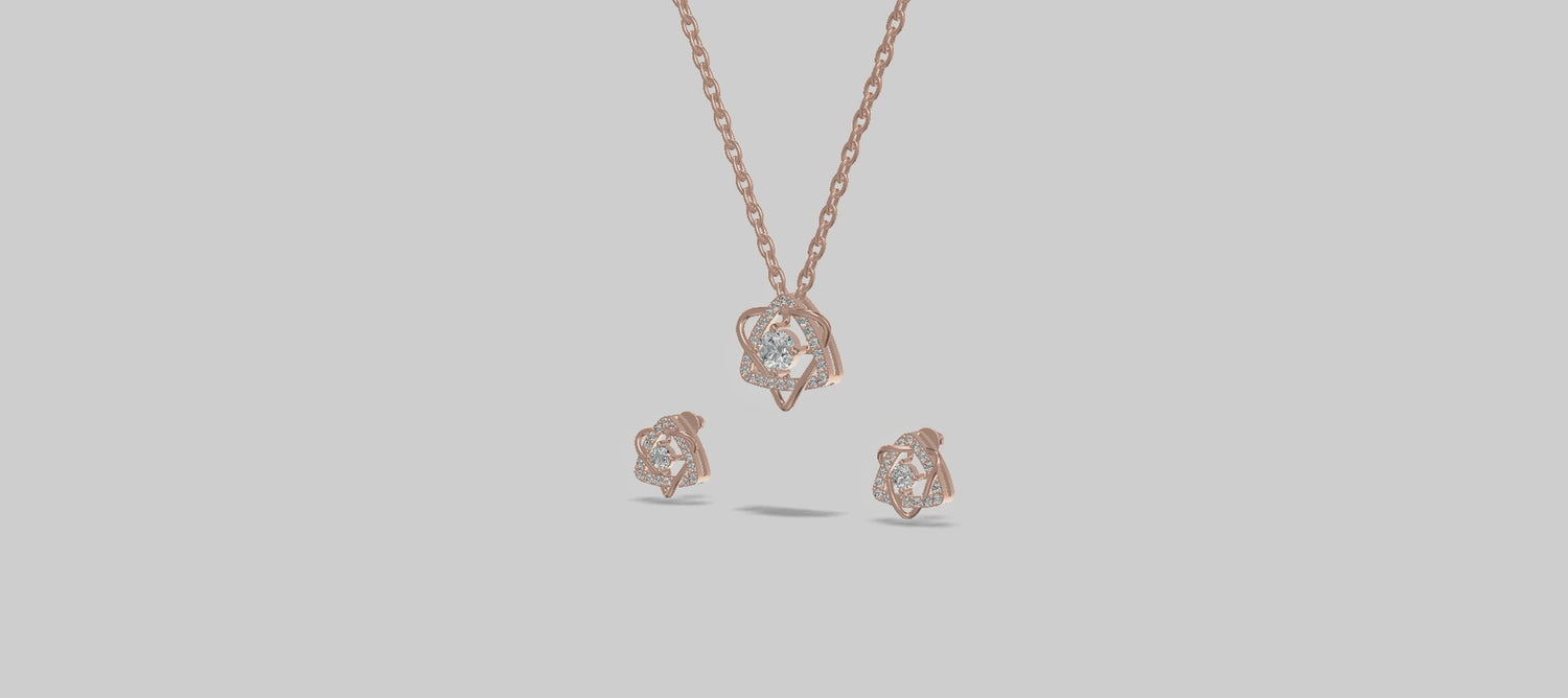 Petal Knot Chain Set