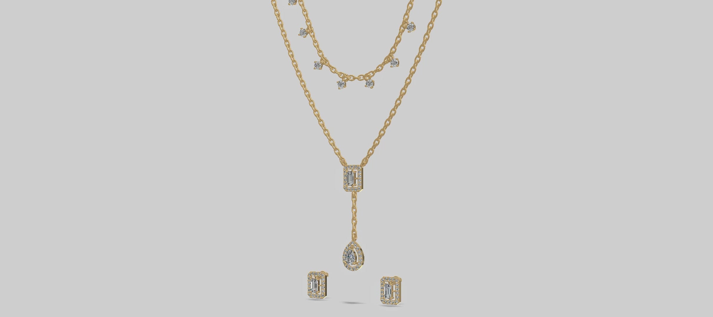 Cascade Duo Necklace